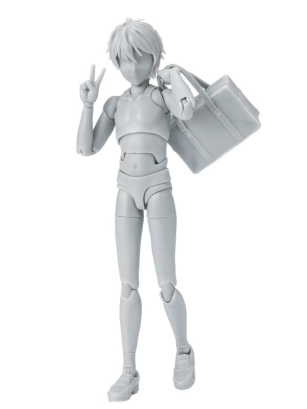 S.H.Figuarts BODY-KUN  -School Life- Edition DX SET (Gray Color Ver.)