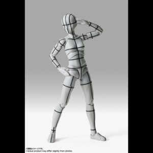 S.H.Figuarts BODY-CHAN -Sports- Edition WIRE FRAME (Gray Color Ver.)