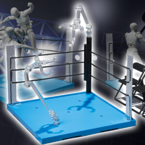 TAMASHII STAGE ACT Ring Corner(Neutral Corner)  & folding Chair Set for SHF