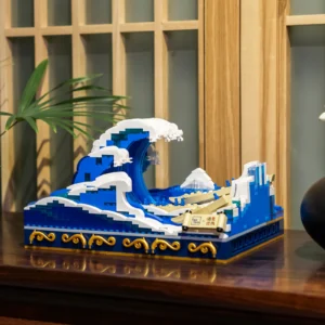 UKIYO-E Kanagawa Surfing